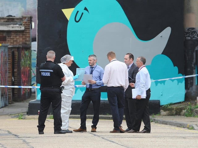 Lorraine Bream fell to her death in Southsea. Her body was found on a flat roof on Monday, September 16.  Picture: Sarah Standing (160919-6039)