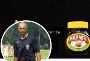 Registered Hampshire referee Con Da-Costa, 52, has been left seething after being accused of misconduct following his social media post on a controversial decision to award Hamble Club a penalty in their 1-1 draw with Wessex League rivals AFC Portchester in August. Pic: Supplied