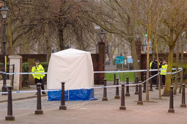 Police launched a major operation after a newborn baby was found dead in Old Commercial Road at the junction with Victoria Street in Buckland on January 25, 2020 at 6.18am.

Picture: Keith Woodland (250120-9)