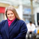 Police and Crime Commissioner Donna Jones pictured in Commercial Road, PortsmouthPicture: Sarah Standing (040324-5787)