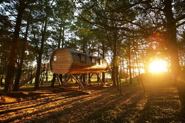The Loft treehouse at Pickwell Manor