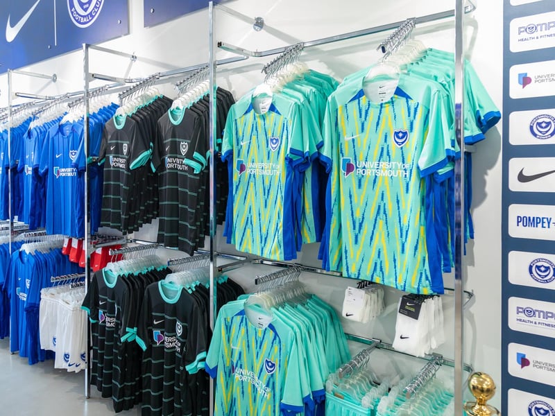 If you want to get all the latest Pompey goods you will need to be quick. The Pompey store pop up shop is open until the end of January 2025.