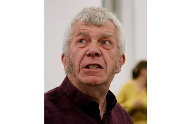 Graeme Clements as Ebeneezer Scrooge in Fareham Musical Society's A Christmas Carol, which is at The Ashcroft Arts Centre from November 23-25, 2023