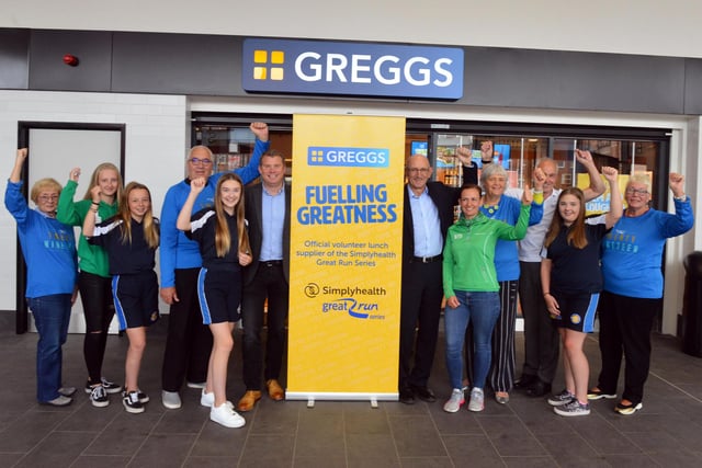 Back to 2019 when Greggs teamed up with Great North Company to provide free lunches for Great North Run volunteers.