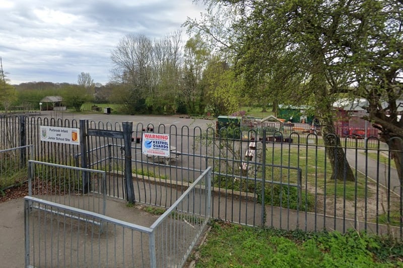 Purbrook Infant School in Waterlooville had 128 people apply to the school as their first choice but only 88 were offered a place.