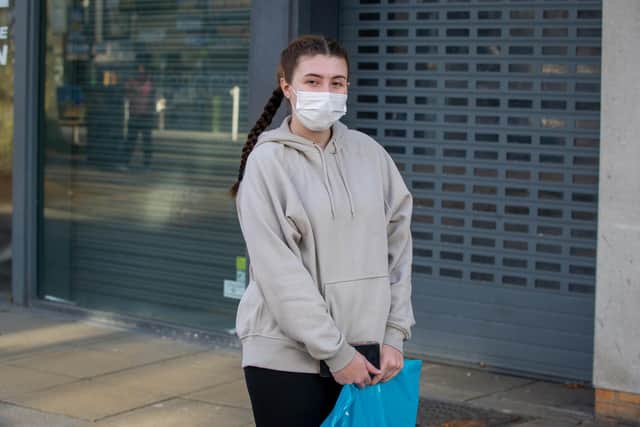 Chloe Pulman, 18, wished the £500 payments had been available when she tested positive for Covid two months ago.

Picture: Habibur Rahman