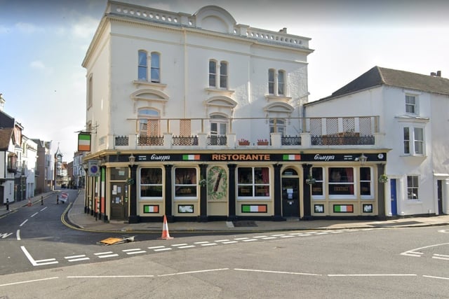 Giuseppe's, Portsmouth, is based in Kent Road, and it has a Google rating of 4.5 with 294 reviews.