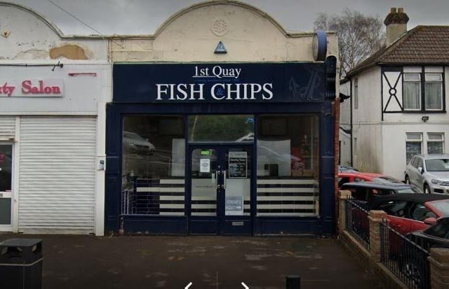 1st Quay Fish & Chips in London Road, Waterlooville, was voted for by five of our readers as the best fish and chip shop.