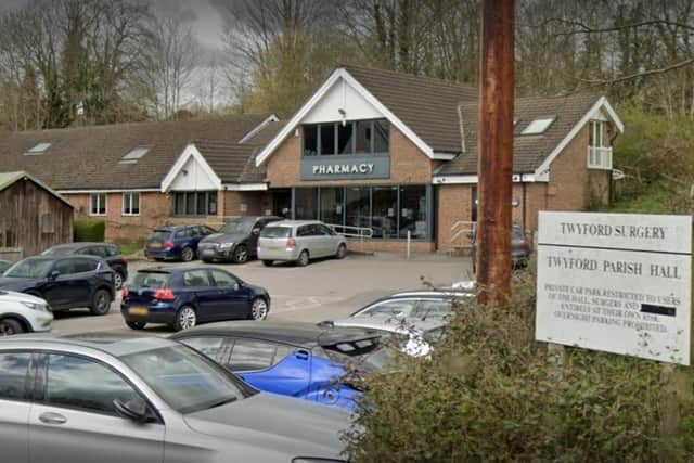 Twyford Road surgery in Winchester.