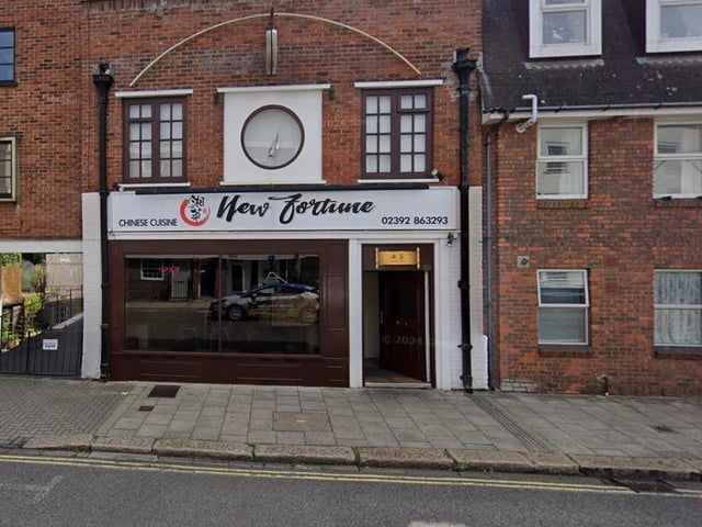 New Fortune Chinese Restaurant has a Google rating of 4.3 with 128 reviews.