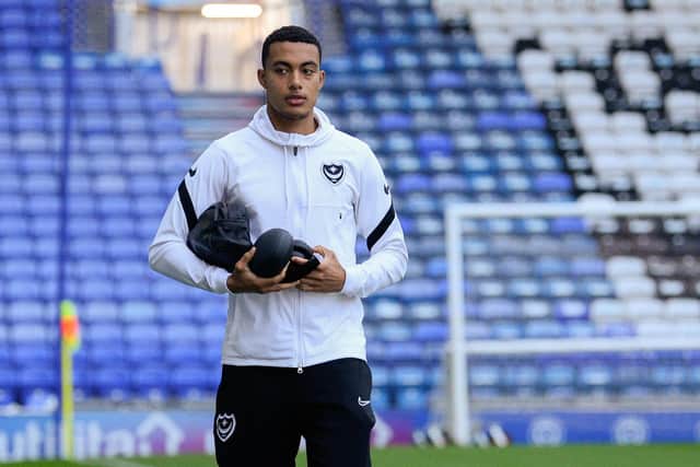 Arsenal loanee Miguel Azeez has found game time at Pompey hard to come by