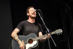 Frank Turner at Victorious Festival, August 2017. Picture: Paul Winsdor