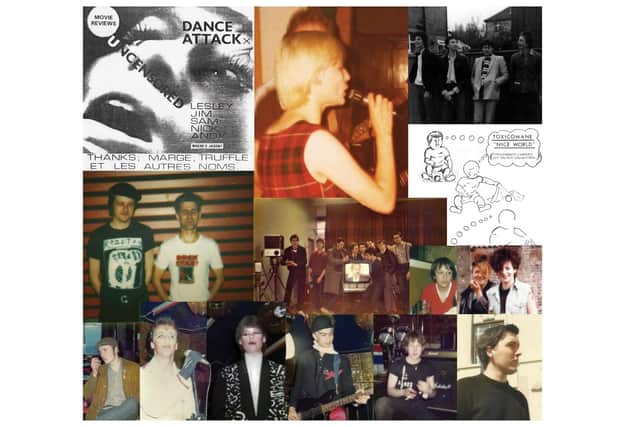 A collage of acts from South Specific 1980