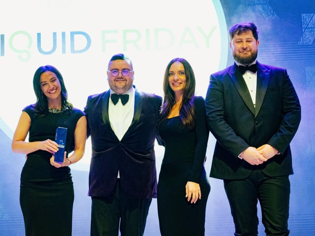 Liquid Friday were named as Employer of the Year.  Picture: Keith Woodland (270321-199)