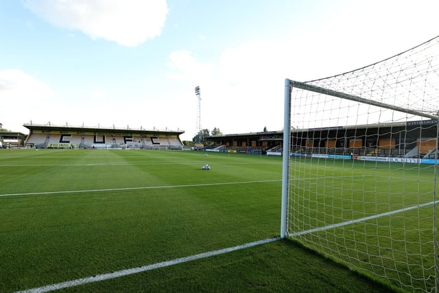 Capacity: 8,127; Average attendance: 5,708.