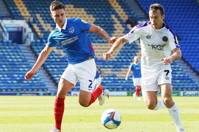 Callum Johnson is one of four summer signings for Pompey. Picture: Joe Pepler