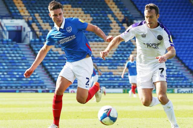 Callum Johnson is one of four summer signings for Pompey. Picture: Joe Pepler
