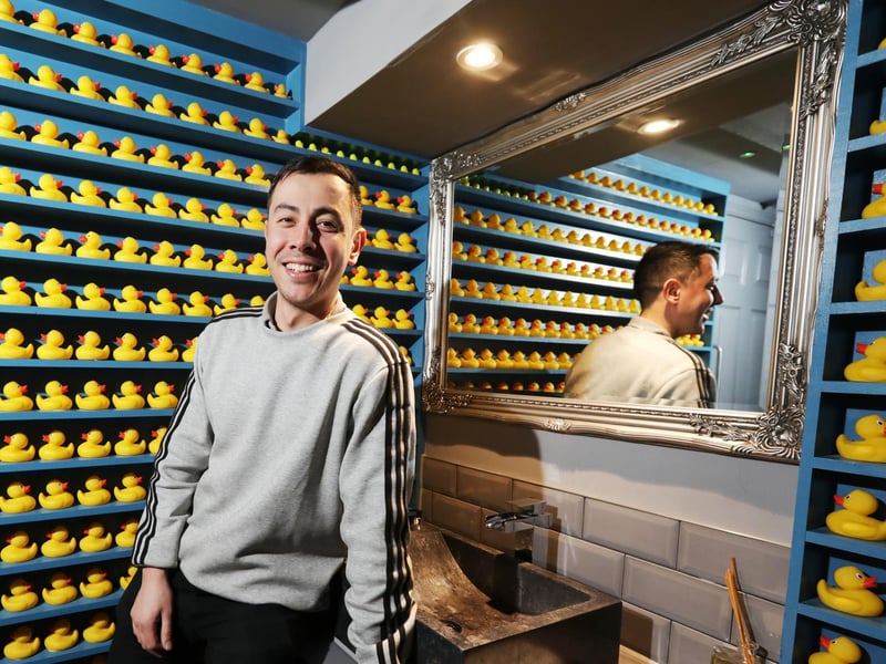 Geoff Sanitpan is the manager of a 'secret bar' in Portsmouth and it is a cosy venue that offers brunch and drinks - but you will have to find it first.