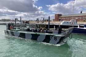 Landing Craft Foxtrot 8, built in 1959 and subsequently attached to amphibious assault ship, HMS Fearless