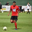 Casey Bartlett-Scott scored for Fareham in their Wessex League loss at Brockenhurst