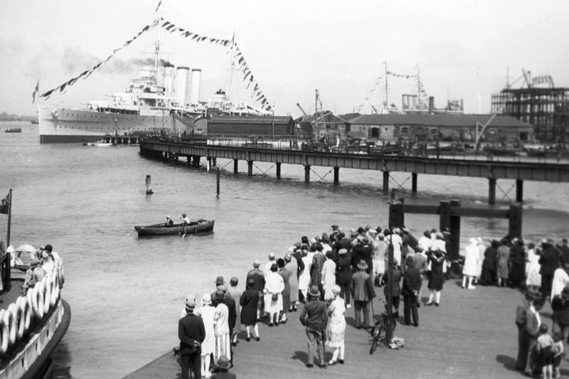 Looking over the South Railway Jetty pre-1930
We can date this picture by the building of the Semaphore Tower in the distant right. It came into service in 1930.
Picture: Barry Cox collection