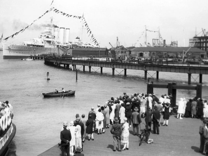 Looking over the South Railway Jetty pre-1930
We can date this picture by the building of the Semaphore Tower in the distant right. It came into service in 1930.
Picture: Barry Cox collection