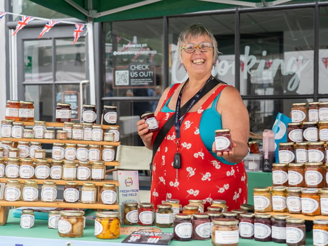 Emsworth Food Festival 2026 in Emsworth. Pictured is Helen Field. Pictured by Alec Chapman