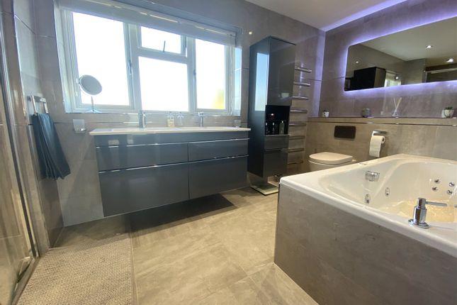 One of the bathrooms.