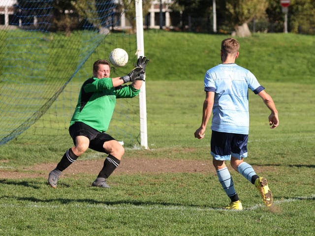 Portchester score again. Picture by Kevin Shipp