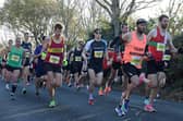 Runners set off in the 2021 Gosport Half Marathon. Picture: Neil Marshall