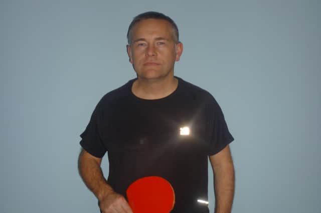 Steve Waterson claimed a stunning hat-trick in the Portsmouth Table Tennis League