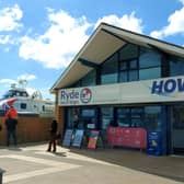 The Hovercraft terminal in Southsea pictured from the front on 15.04.21