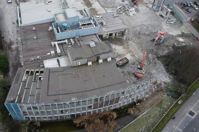 The Hilsea landscape changed when the News Centre was demolished