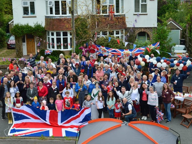 Platinum Jubilee Street Party held in Woodbury Avenue, PetersfieldPicture: Courtesy of Alison Porteous
