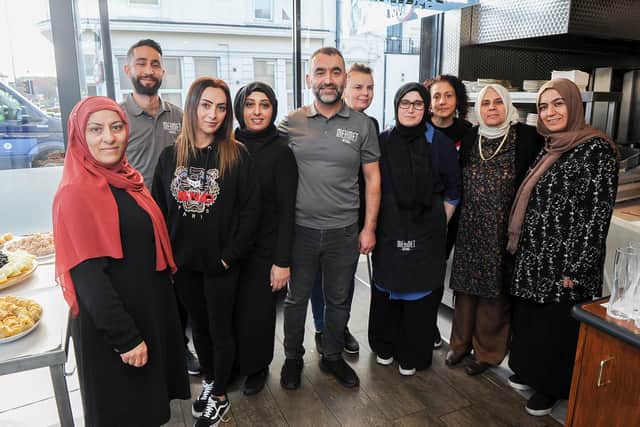 The team at Mehmet's Kitchen. Picture: Habibur Rahman