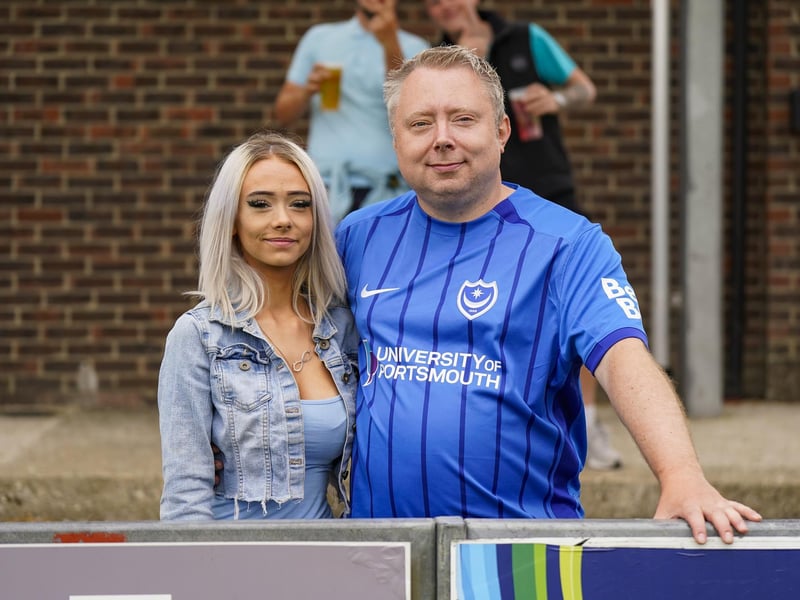 Pompey fans were treated to a 2-0 win against the Rocks back on July 20.