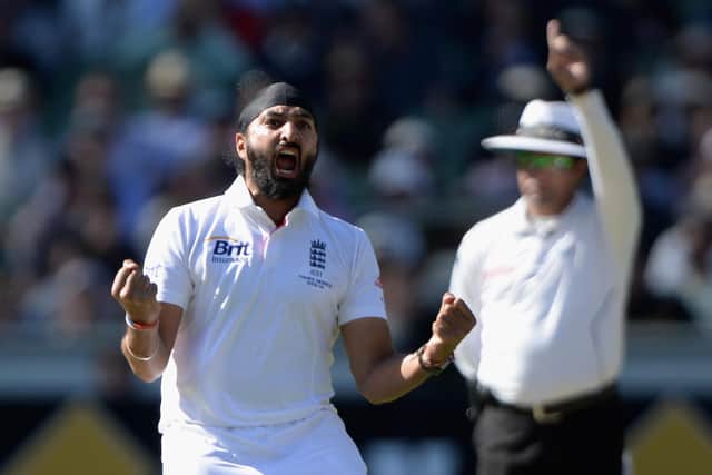 Ashes winner Monty Panesar is heading to Bedhampton Mariners this Sunday to help with the Mariners' 150th anniversary celebrations. Picture: Gareth Copley/Getty Images