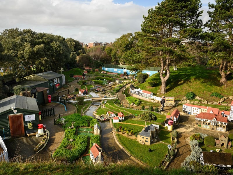 Pictured is: An overall view of Southsea Model VillagePicture: Keith Woodland (100221-14)