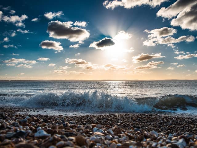 Stokes Bay is one of the most beautiful beaches in the Portsmouth area, near the scenic village of Alverstoke and offering some incredible views.Pic Alison Charlton
