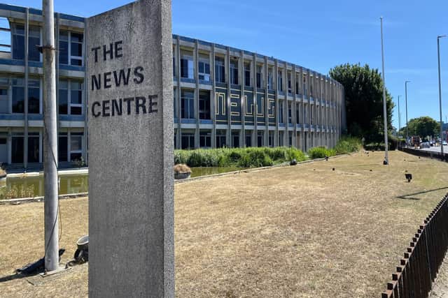 The former News printing press in London Road, Hilsea, has closed today following a decision by its current owners DMG Media.