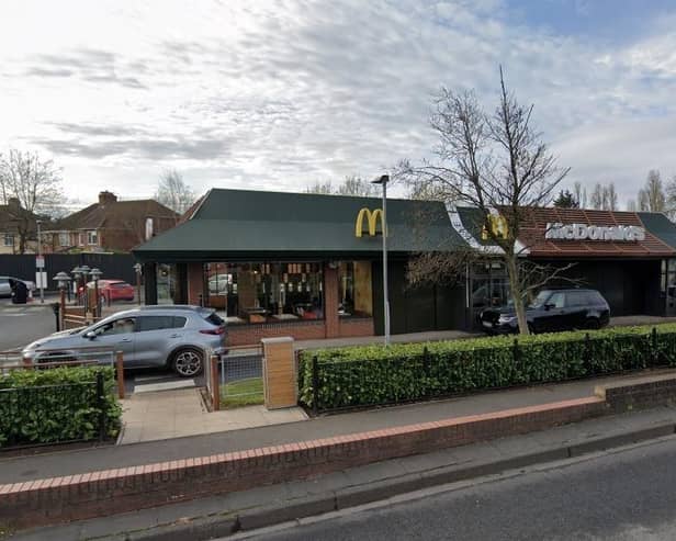 McDonald's in Portsmouth Road, Cosham was rated 5 on July 28.