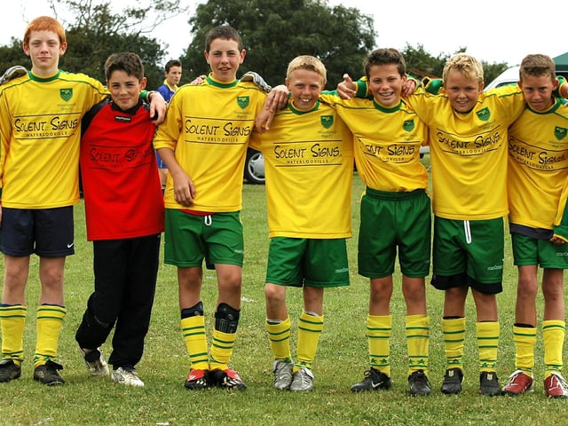 Waterlooville Boys U13. Picture by Mick Young.