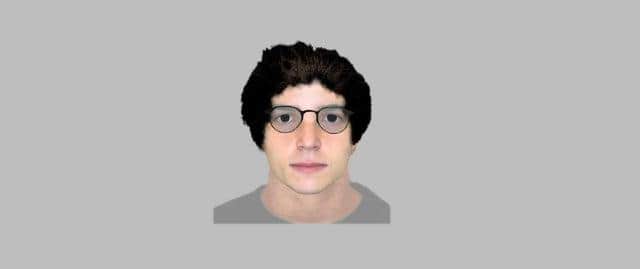 An e-fit showing portraying a description of the suspect in the assault case. Picture: Hampshire Constabulary