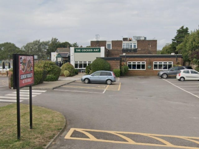 The Cocked Hat Brewing Ltd, a pub, bar or nightclub at The Cocked Hat, Privett Road, Gosport was handed a five-out-of-five rating after assessment on May 28.