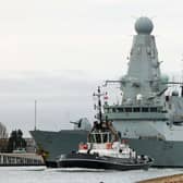 HMS Diamond has been deployed in the Red Sea for the past few weeks.