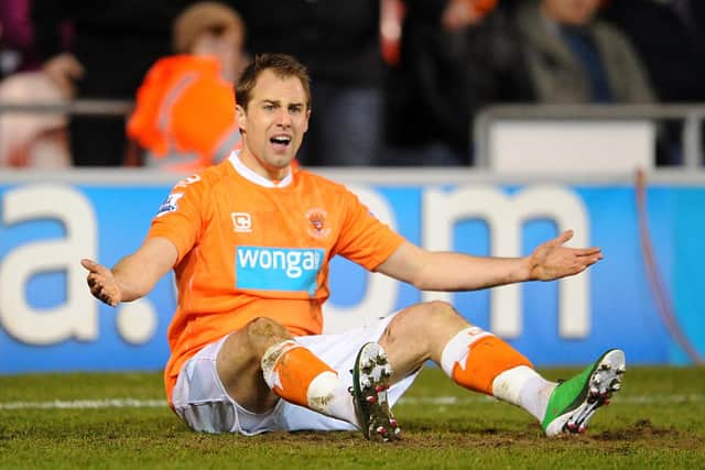 Luke Varney made 30 Premier League appearances for Blackpool in 2010-11, scoring five times. Picture: Joe Giddens