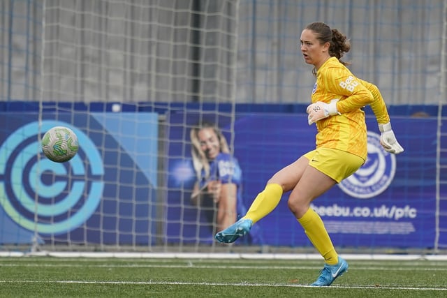 Didn't deserve that and was exposed by her team-mates late on. Deputising for the injured Hannah Haughton, from the opening moments of the match she was called into action and remained busy throughout. The Manchester City loanee did brilliantly coming off her line on several occasions. What a prospect.