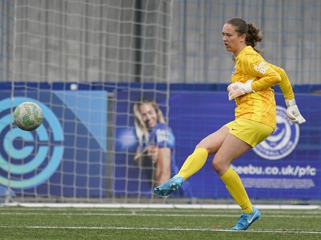Didn't deserve that and was exposed by her team-mates late on. Deputising for the injured Hannah Haughton, from the opening moments of the match she was called into action and remained busy throughout. The Manchester City loanee did brilliantly coming off her line on several occasions. What a prospect.
