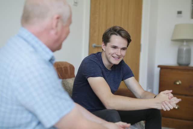 Example of a care leaver meeting with a project key worker