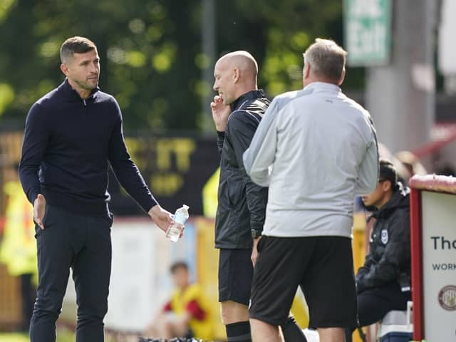John Mousinho found little solace in breaking a Pompey club record at Stevenage. Picture: Jason Brown/ProSportsImages